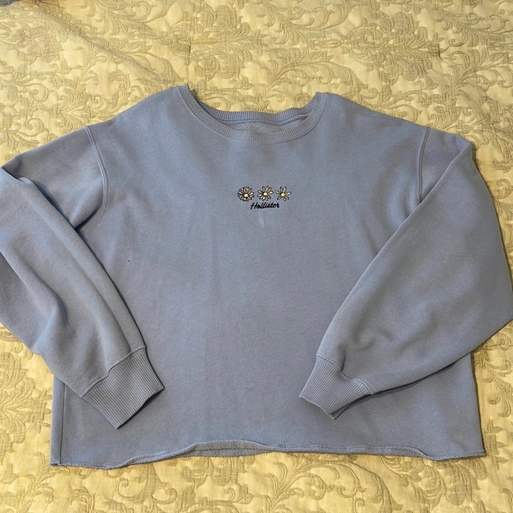 Hollister crop sweatshirt